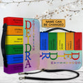 Personalized Rainbow Name Meaning Bible Cover