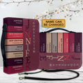 Personalized Red Name Meaning Bible Cover