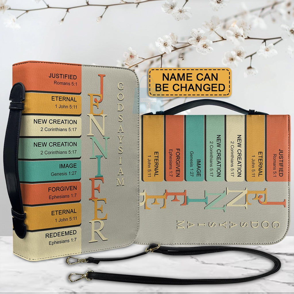 Personalized Name Meaning Bible Cover