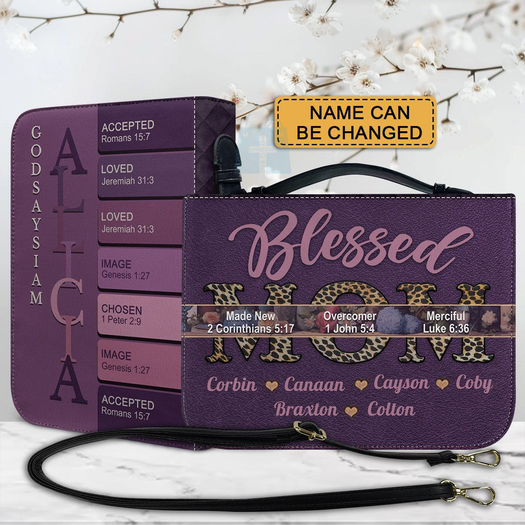 Personalized Name Meaning Bible Cover