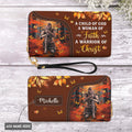 Woman of Faith Zip Around Leather Wallet