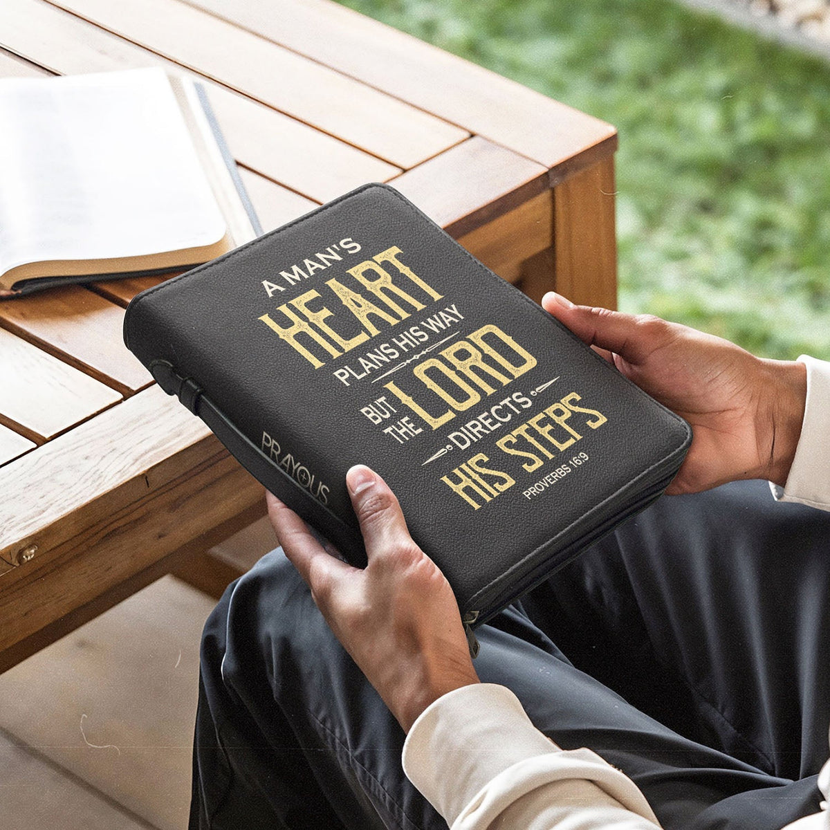 Guided Proverbs 16:9 Christian Bible Cover