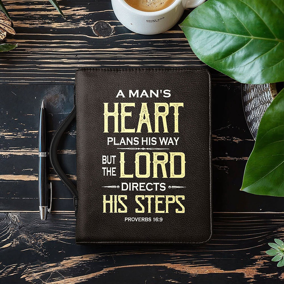 Guided Proverbs 16:9 Christian Bible Cover