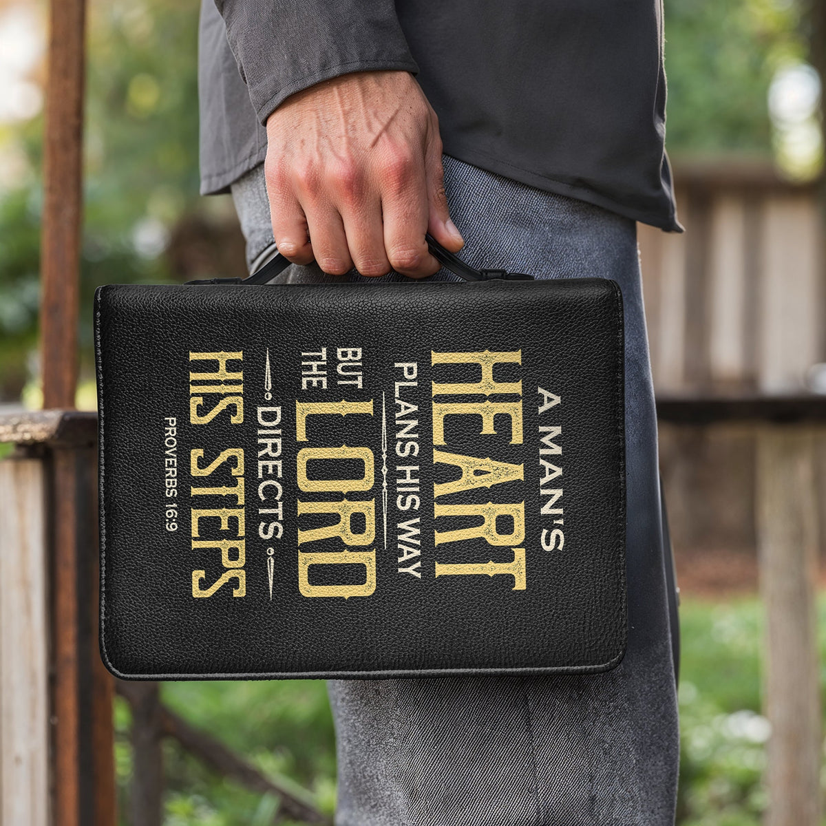 Guided Proverbs 16:9 Christian Bible Cover