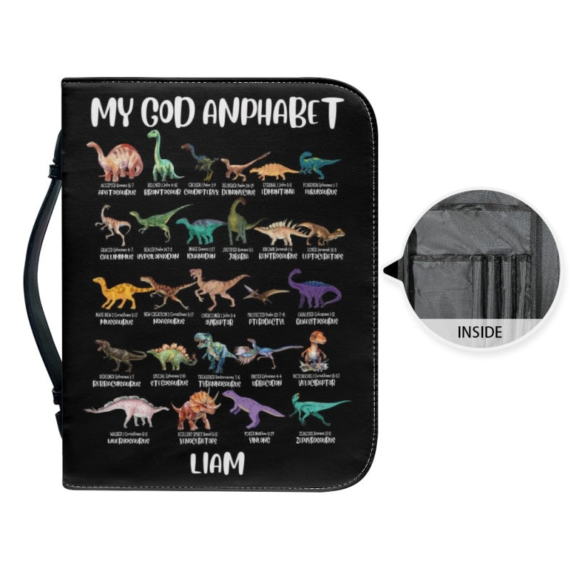 Personalized My God Alphabet Bible Cover
