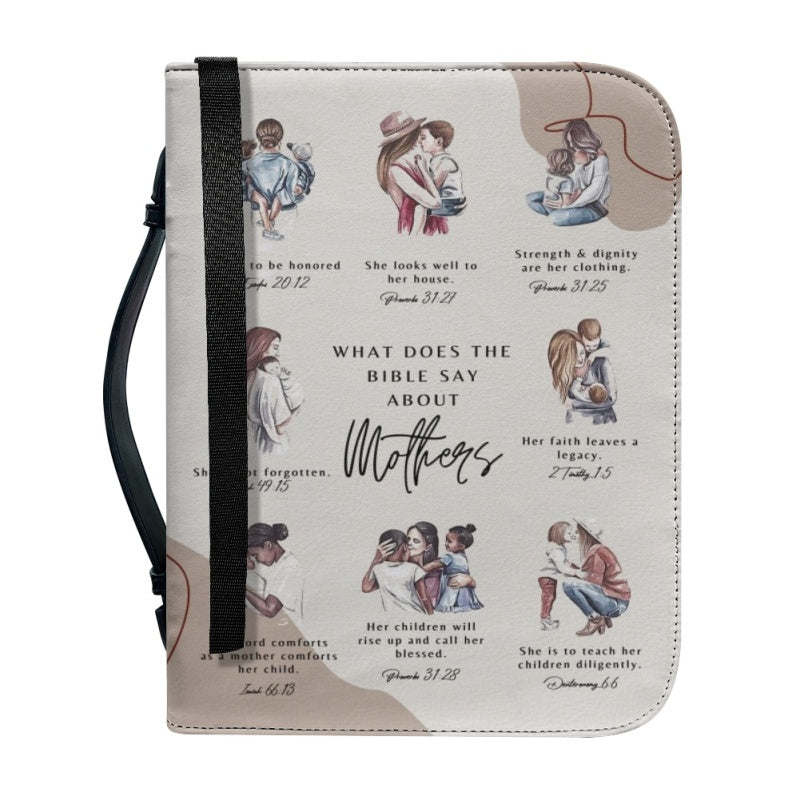 Personalized Scripture Guide Bible Cover for Mom