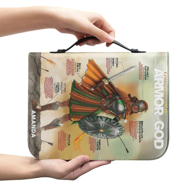 Personalized Armor of God Bible Cover