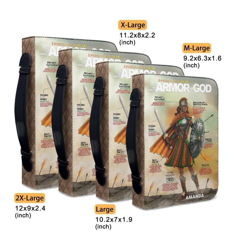 Personalized Armor of God Bible Cover