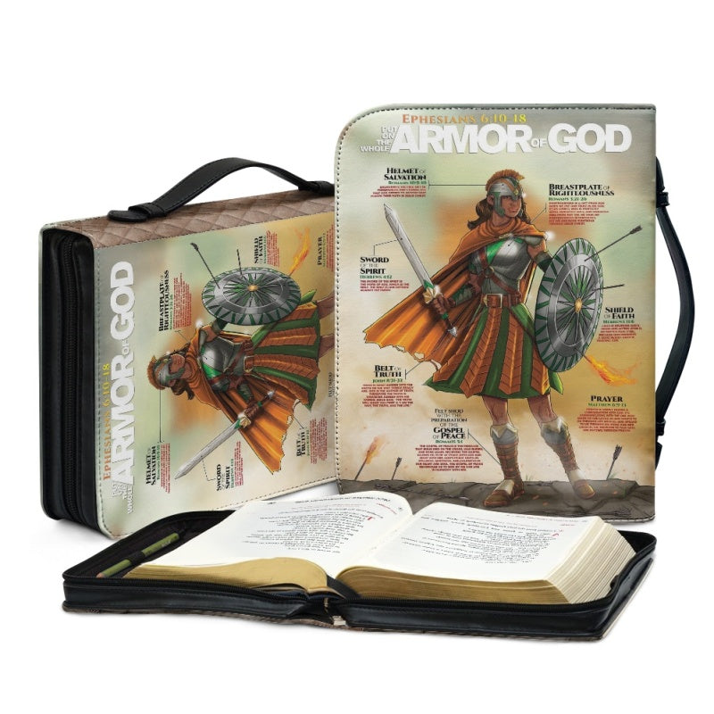 Personalized Armor of God Bible Cover