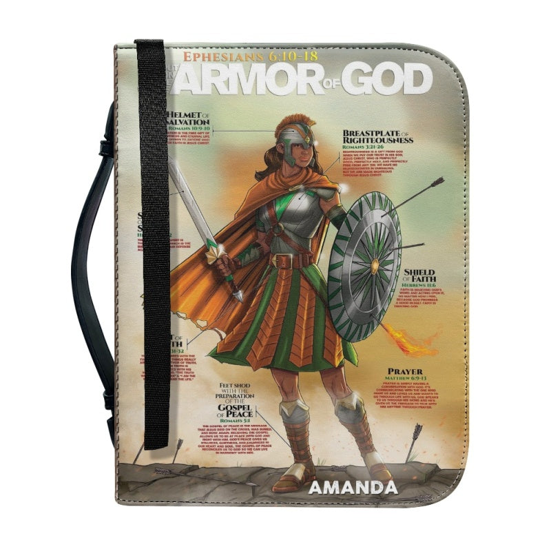 Personalized Armor of God Bible Cover