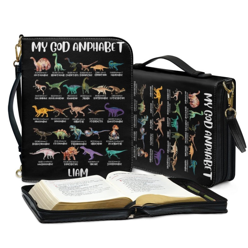 Personalized My God Alphabet Bible Cover