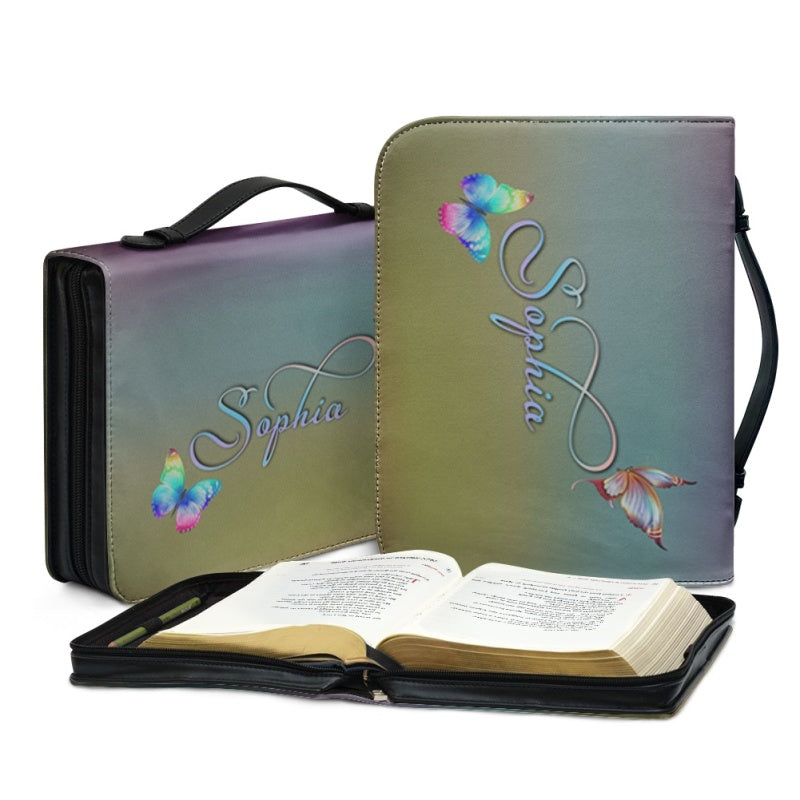 Angels Among Us Personalized Bible Cover
