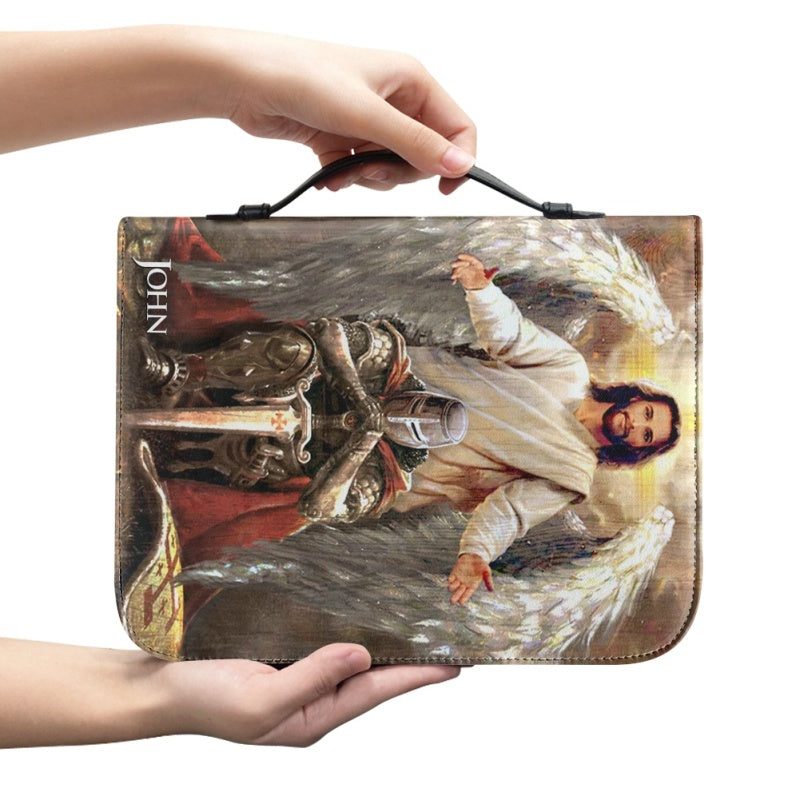 Personalized Warrior Lion Bible Cover