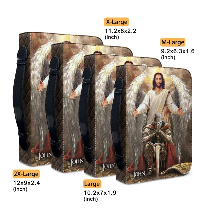 Personalized Warrior Lion Bible Cover