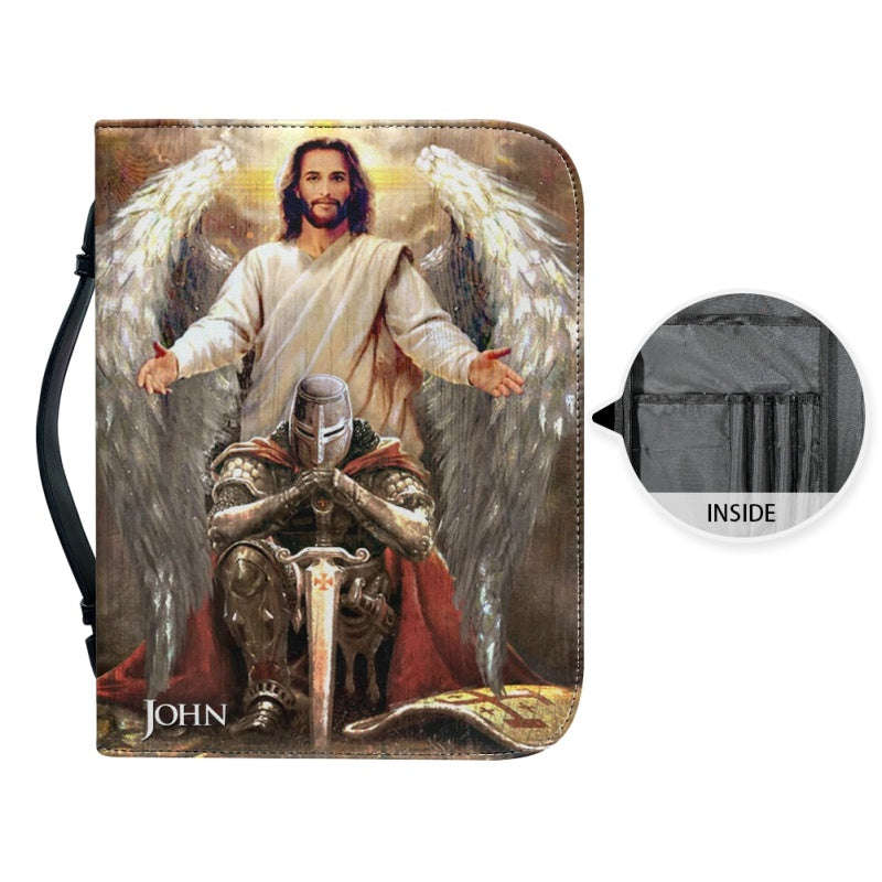 Personalized Warrior Lion Bible Cover