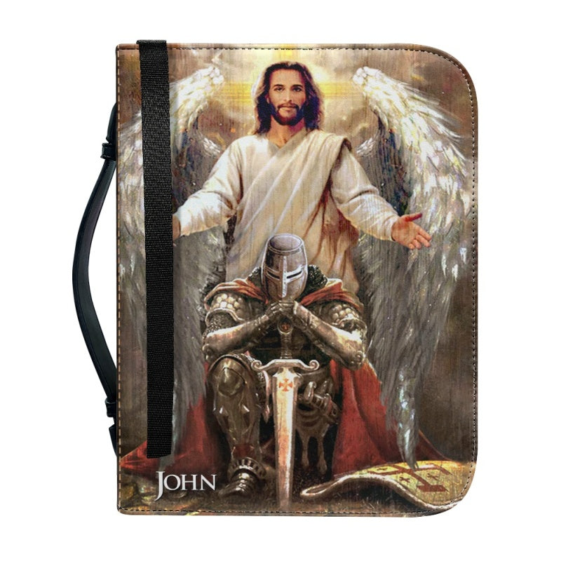 Personalized Warrior Lion Bible Cover