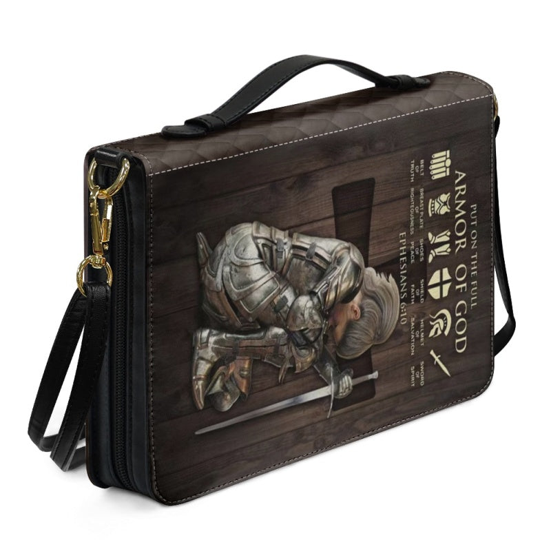 Personalized Armor of God Name Bible Cover