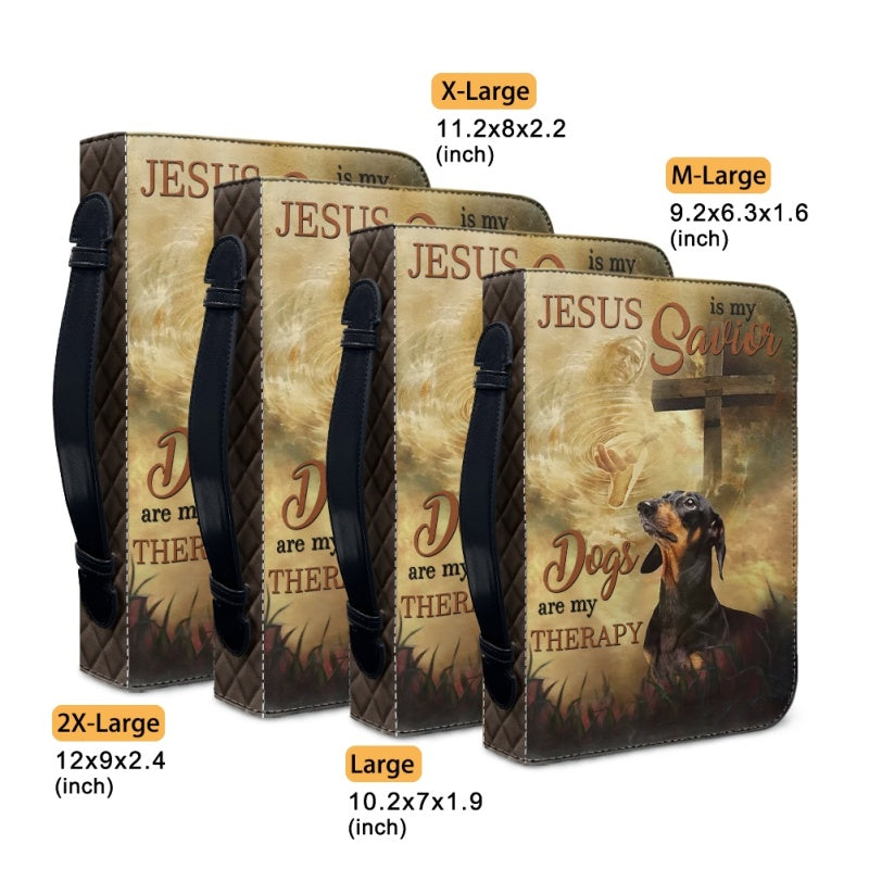 Personalized Dachshund Faith Bible Cover