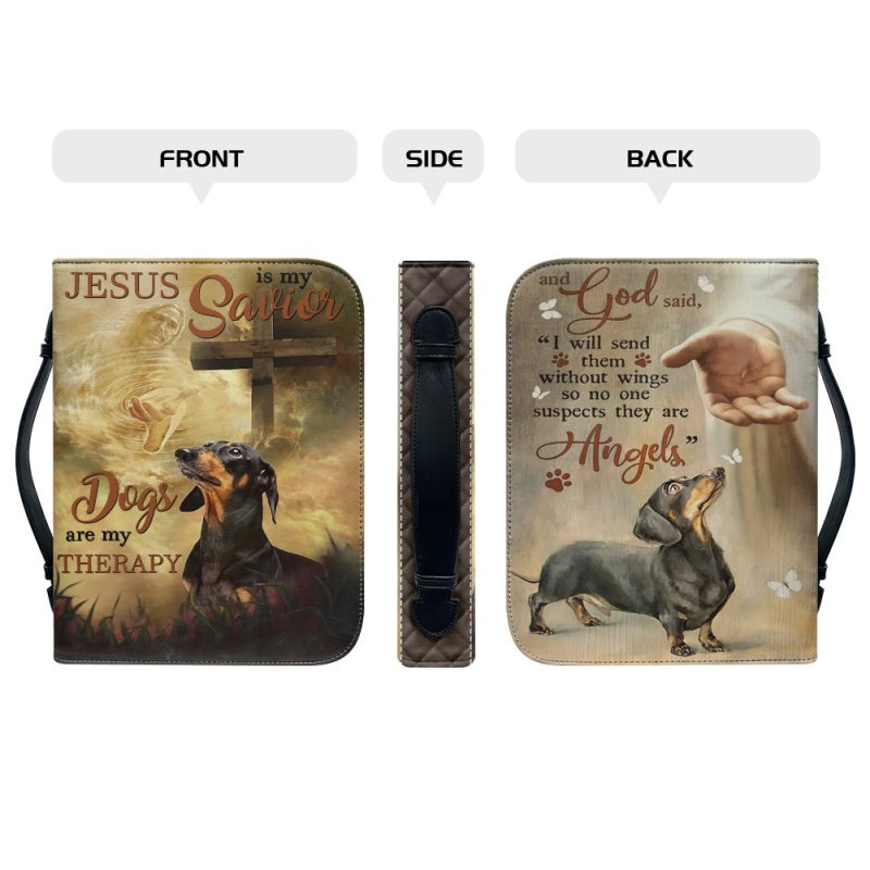 Personalized Dachshund Faith Bible Cover