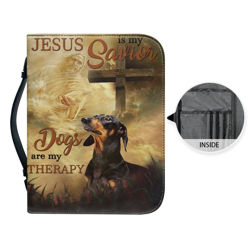 Personalized Dachshund Faith Bible Cover