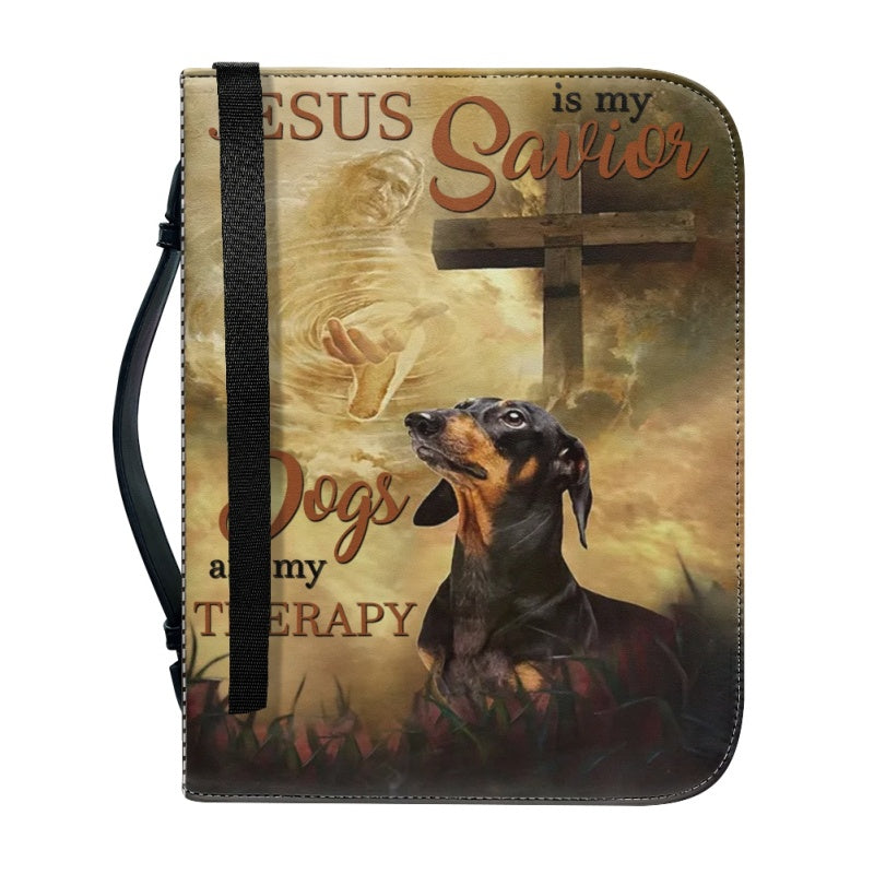 Personalized Dachshund Faith Bible Cover