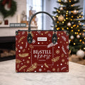 Be Still & Know Psalm 46:10 Leather Handbag