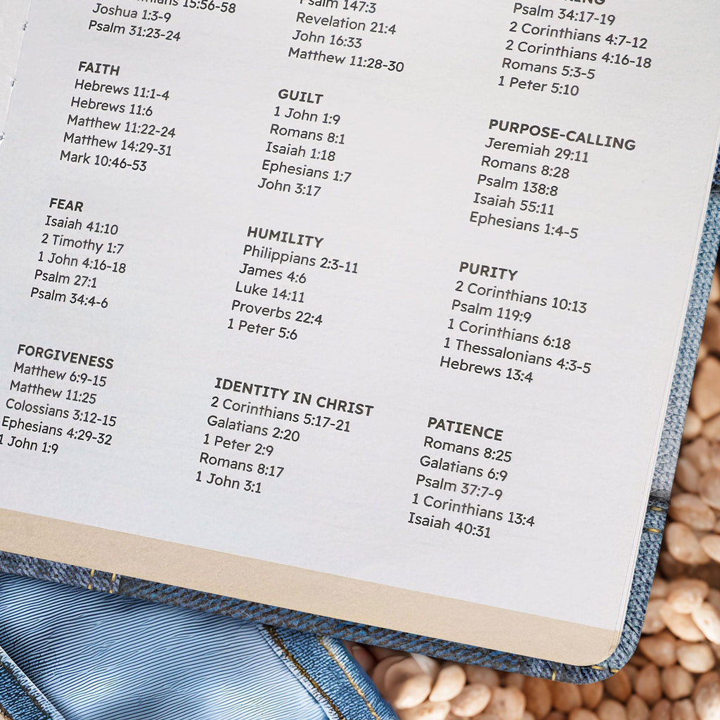 Reflect Psalm 46:10 Leather Prayer Journal