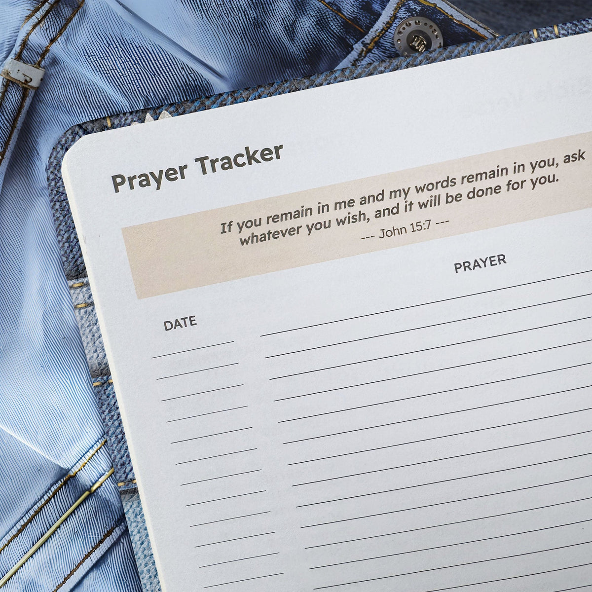 Psalm 46:10 Reflect Leather Prayer Journal