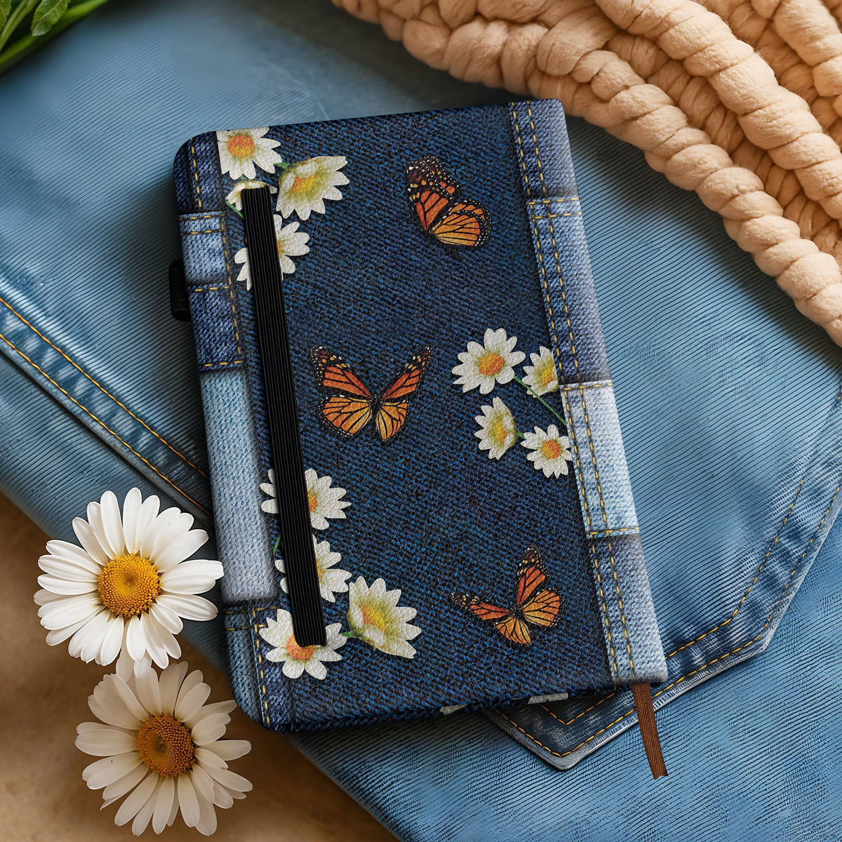 Psalm 46:10 Reflect Leather Prayer Journal