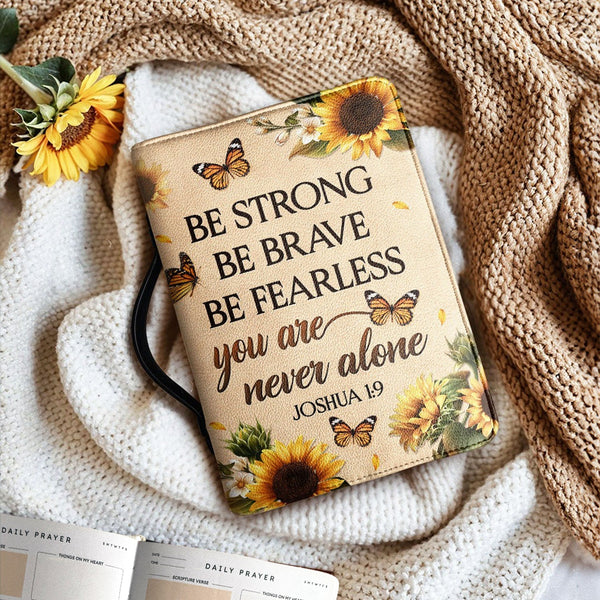Joshua 1:9 Bold Verse Bible Cover Case