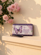 "Beloved" Isaiah 43:1 Deluxe Vegan Leather Wallet