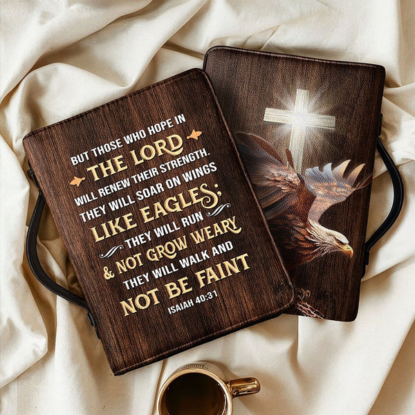 Isaiah 40:31 Wings Scripture Bible Cover