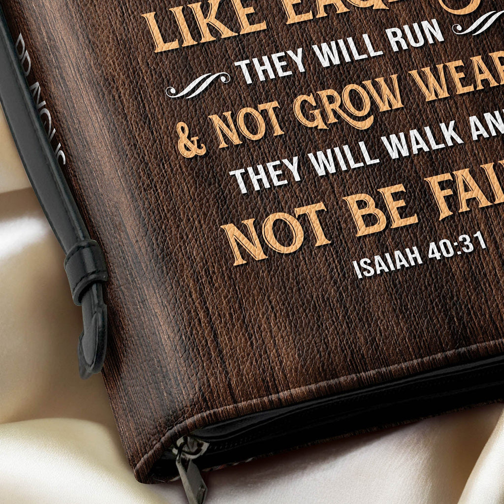 Isaiah 40:31 Wings Scripture Bible Cover
