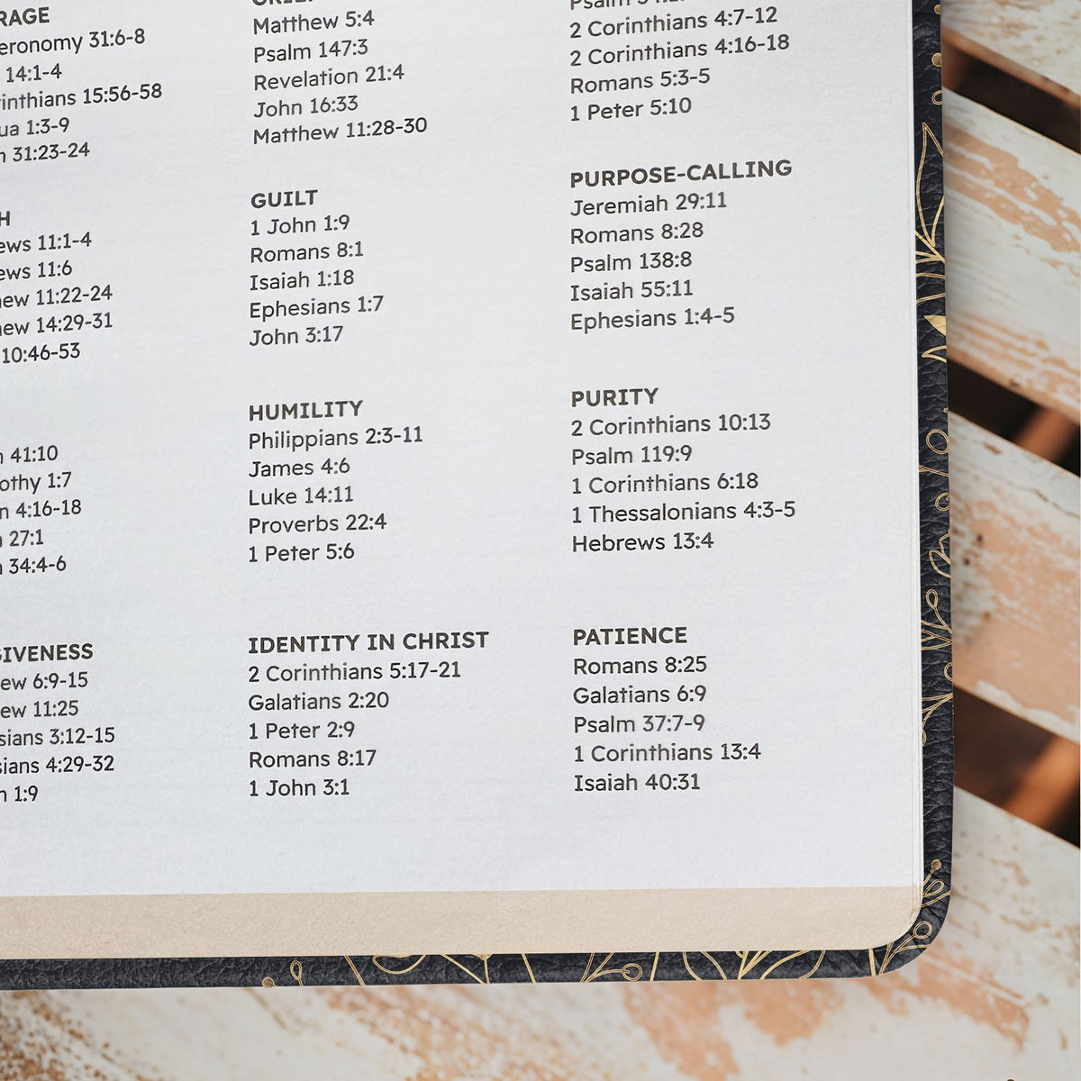 Healed Isaiah 53:5 Leather Prayer Journal
