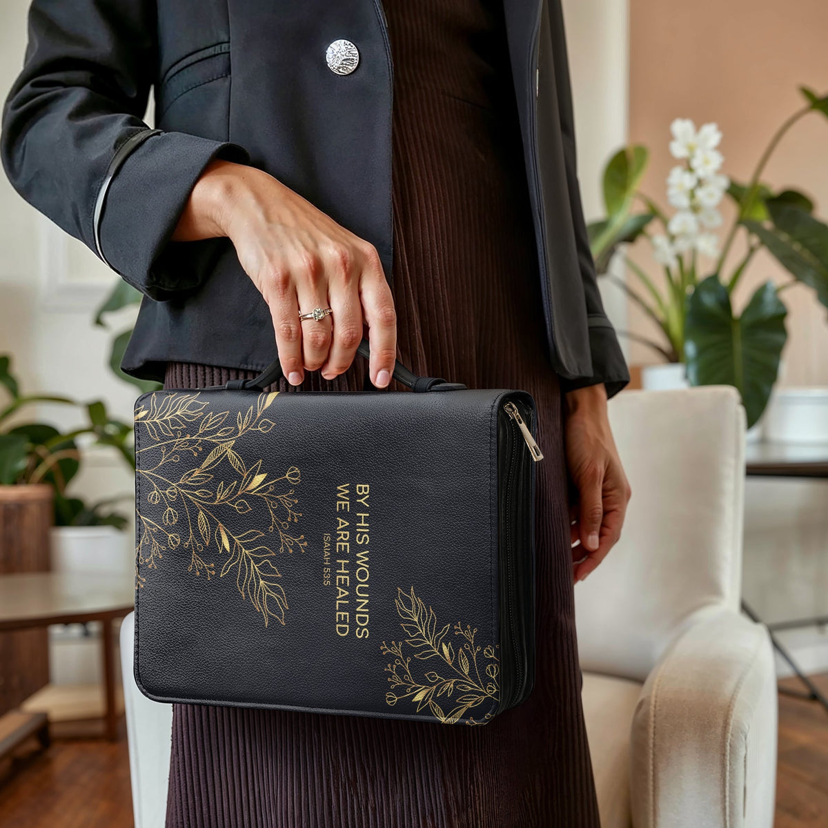 Healed Isaiah 53:5 Christian Bible Cover