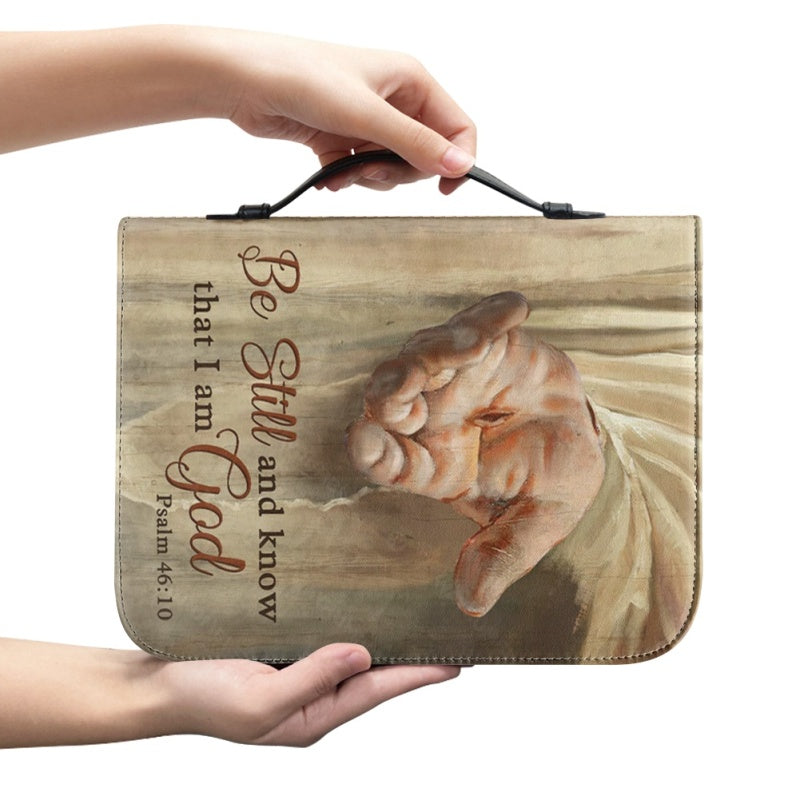 Personalized "Be Still" Eagle Bible Cover