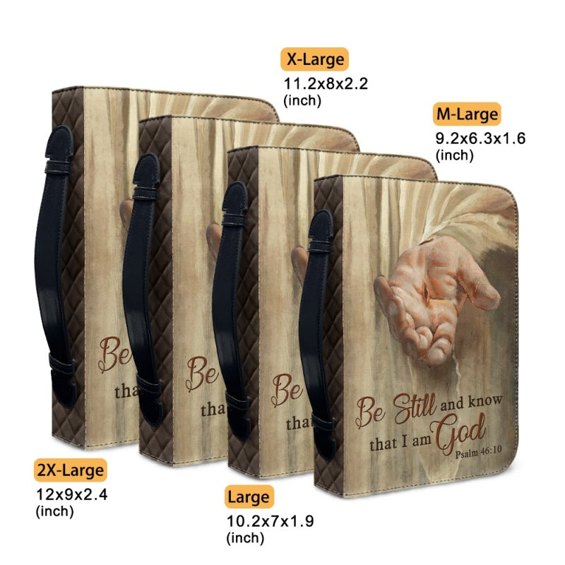 Personalized "Be Still" Eagle Bible Cover