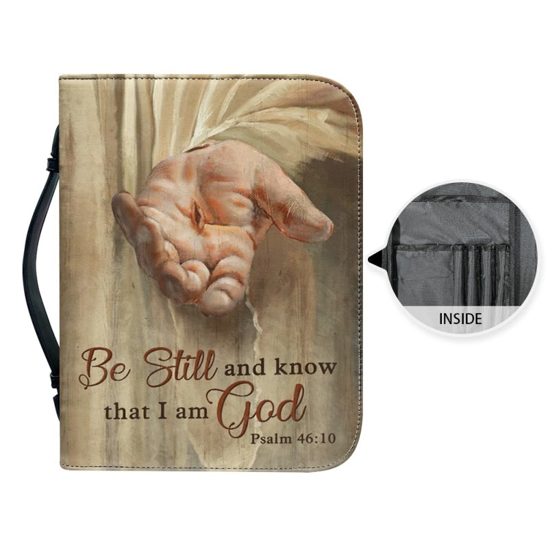 Personalized "Be Still" Eagle Bible Cover