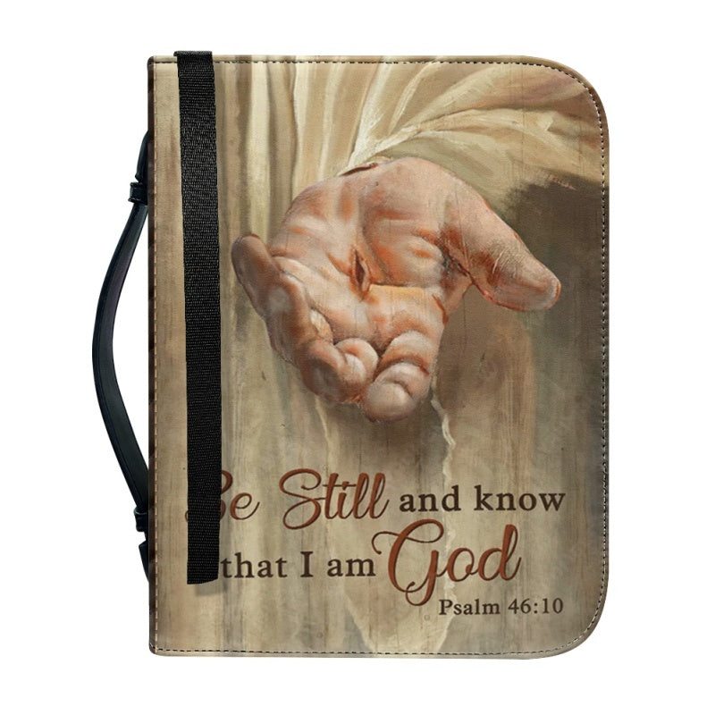 Personalized "Be Still" Eagle Bible Cover