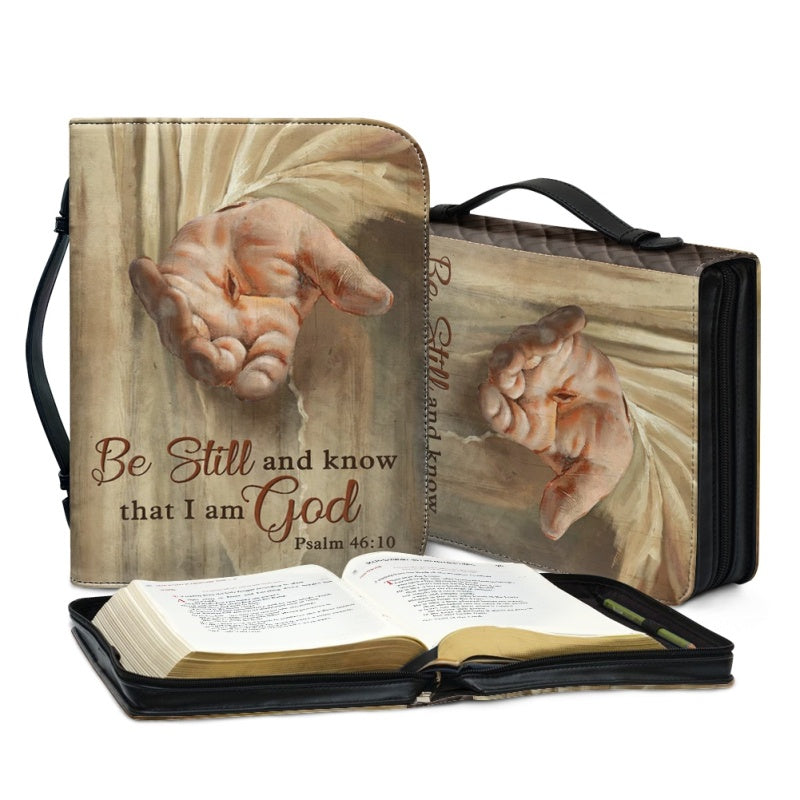 Personalized "Be Still" Eagle Bible Cover