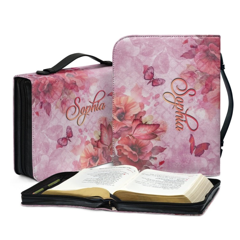 Personalized Cardinals & Angels Bible Cover