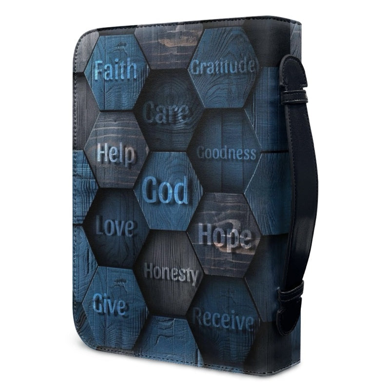God Help Love Faith Personalized Bible Cover