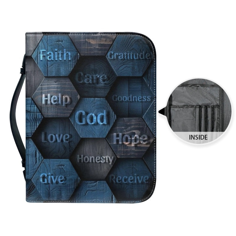 God Help Love Faith Personalized Bible Cover