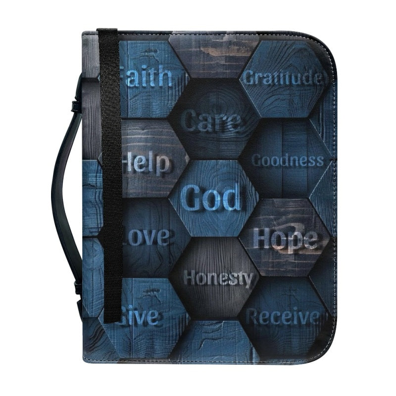 God Help Love Faith Personalized Bible Cover
