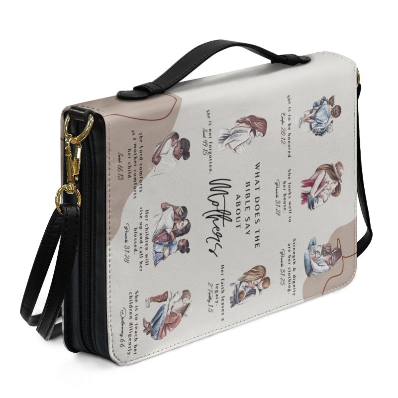 Personalized Scripture Guide Bible Cover for Mom