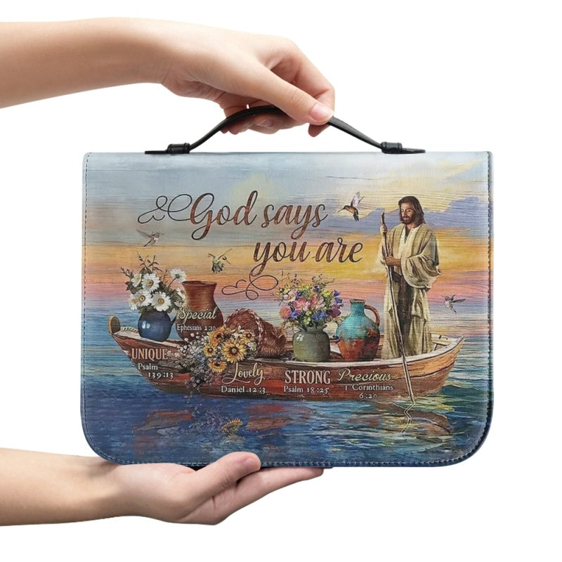 God Says You Are Personalized Bible Cover