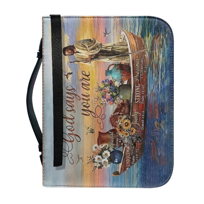 God Says You Are Personalized Bible Cover