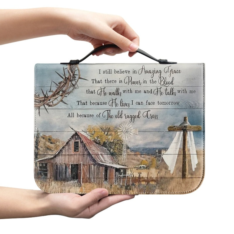 Personalized Amazing Grace Bible Cover