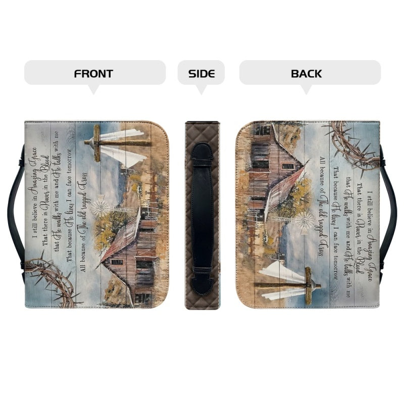 Personalized Amazing Grace Bible Cover