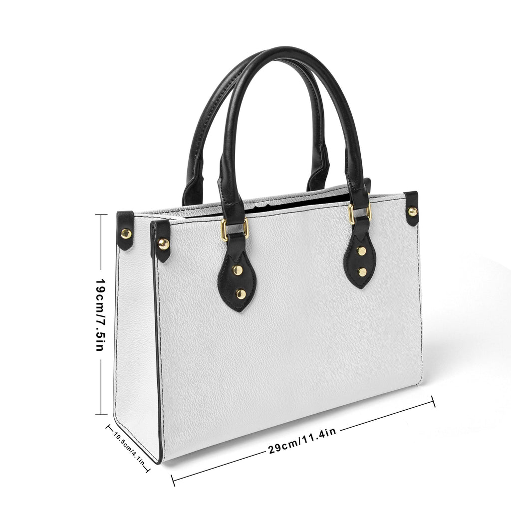 Personalized Bible Affirmations Leather Tote Bag